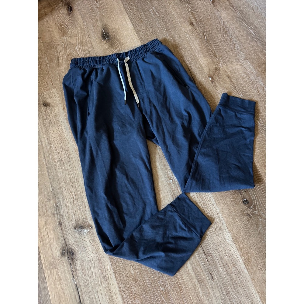 Vuori Navy Performance V438 Tapered Joggers Size M - Picture 3 of 6